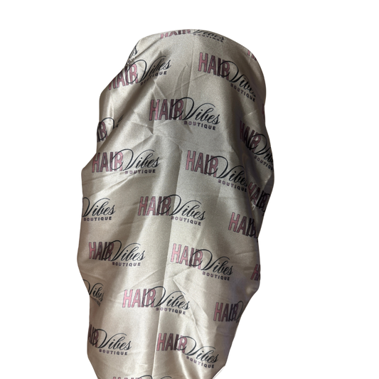 Satin Long Tie Bonnet